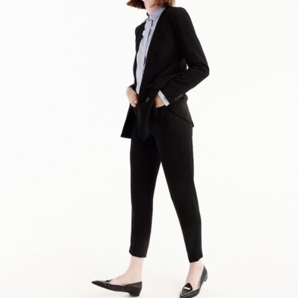 J. Crew French Girl Blazer in Navy - Picture 3 of 9